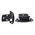 Pair Hickory Hardware P244-OBH Oil Rubbed Bronze Self Closing Cabinet Hinges