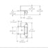 Hickory Hardware Satin Nickel Self-Closing Wrap 1/2" Overlay Hinges P2710F-SN