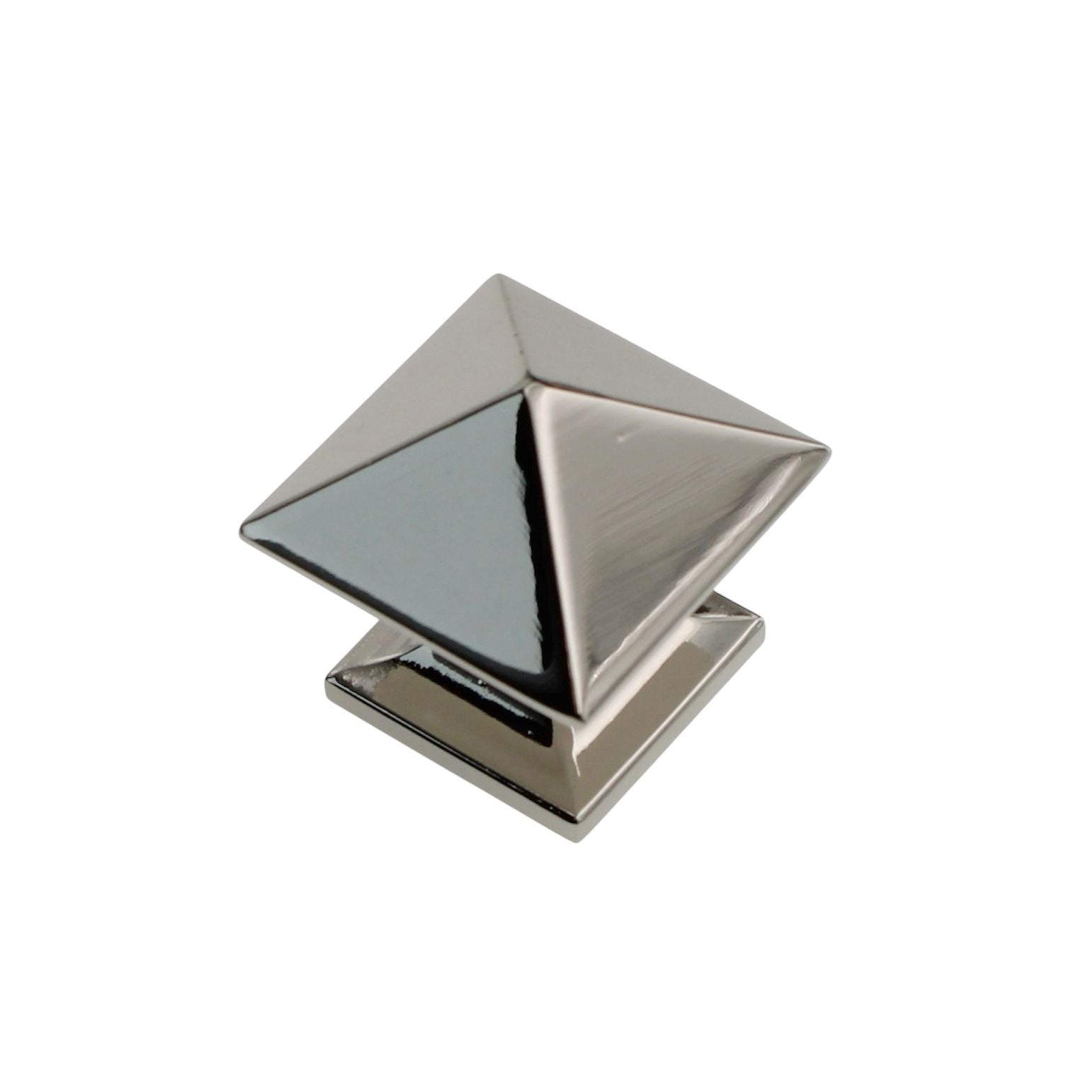 Hickory Hardware Studio Bright Nickel 1" Pyramid Cabinet Knob P3014-14