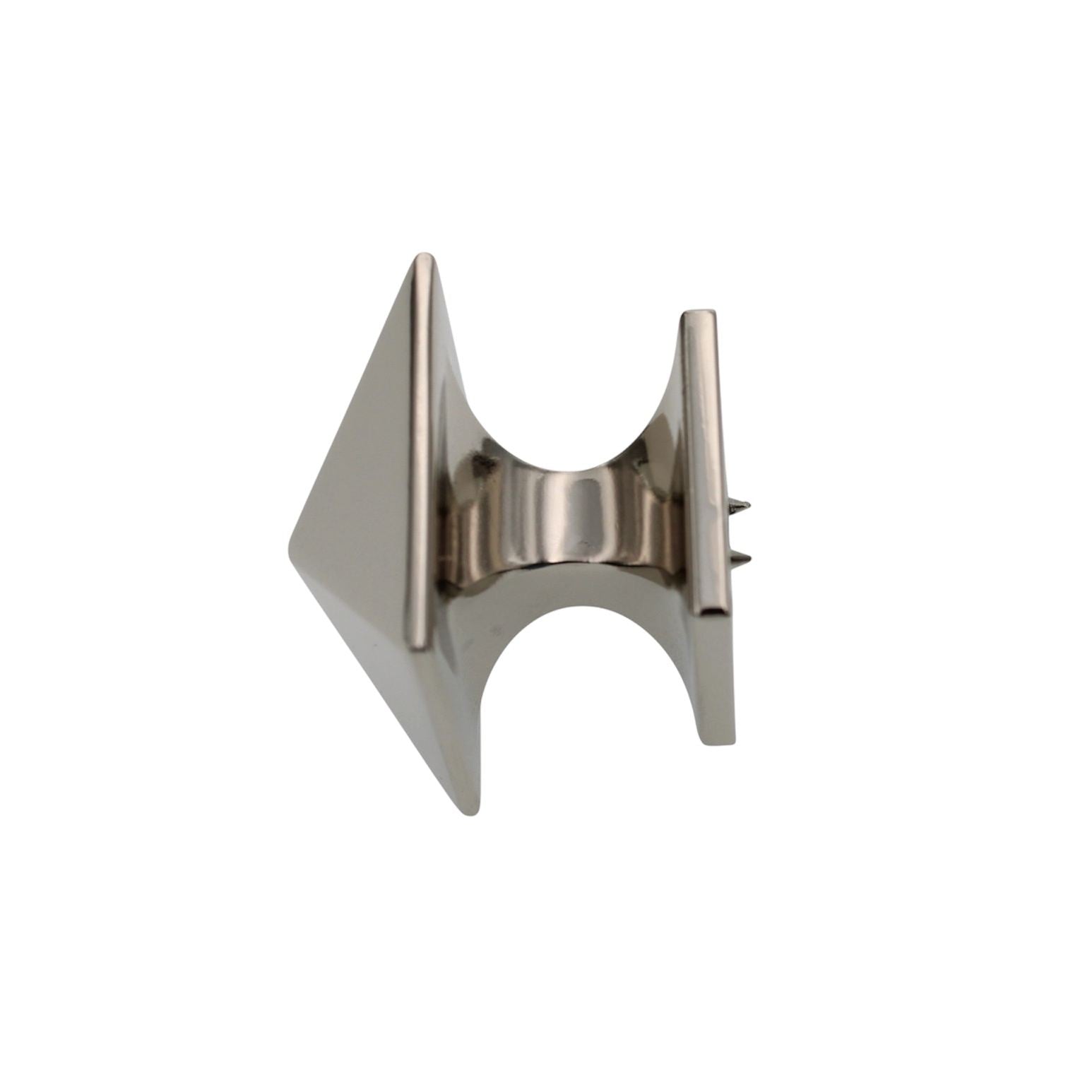 Hickory Hardware Studio Bright Nickel 1" Pyramid Cabinet Knob P3014-14