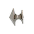 Hickory Hardware Studio Bright Nickel 1" Pyramid Cabinet Knob P3014-14