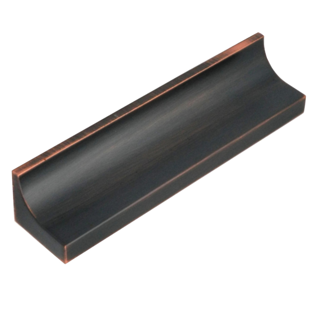 Hickory Swoop Bronce frotado con aceite resaltado P3332-OBH Tirador de taza para cajón de 3 "cc