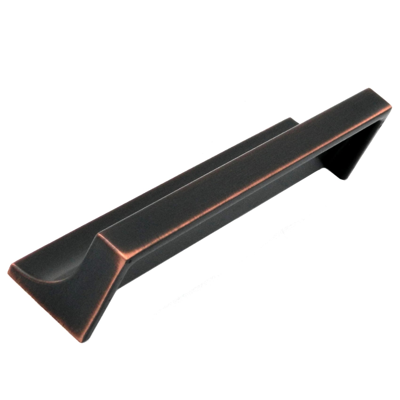 Hickory Swoop Oil-Rubbed Bronze 3" & 3 3/4" & 5" Ctr Drawer Cup Pull P3332-OBH