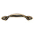 Belwith Queen Anne Lancaster Hand Polished Brass 3" Ctr Cabinet Pull P352-LP