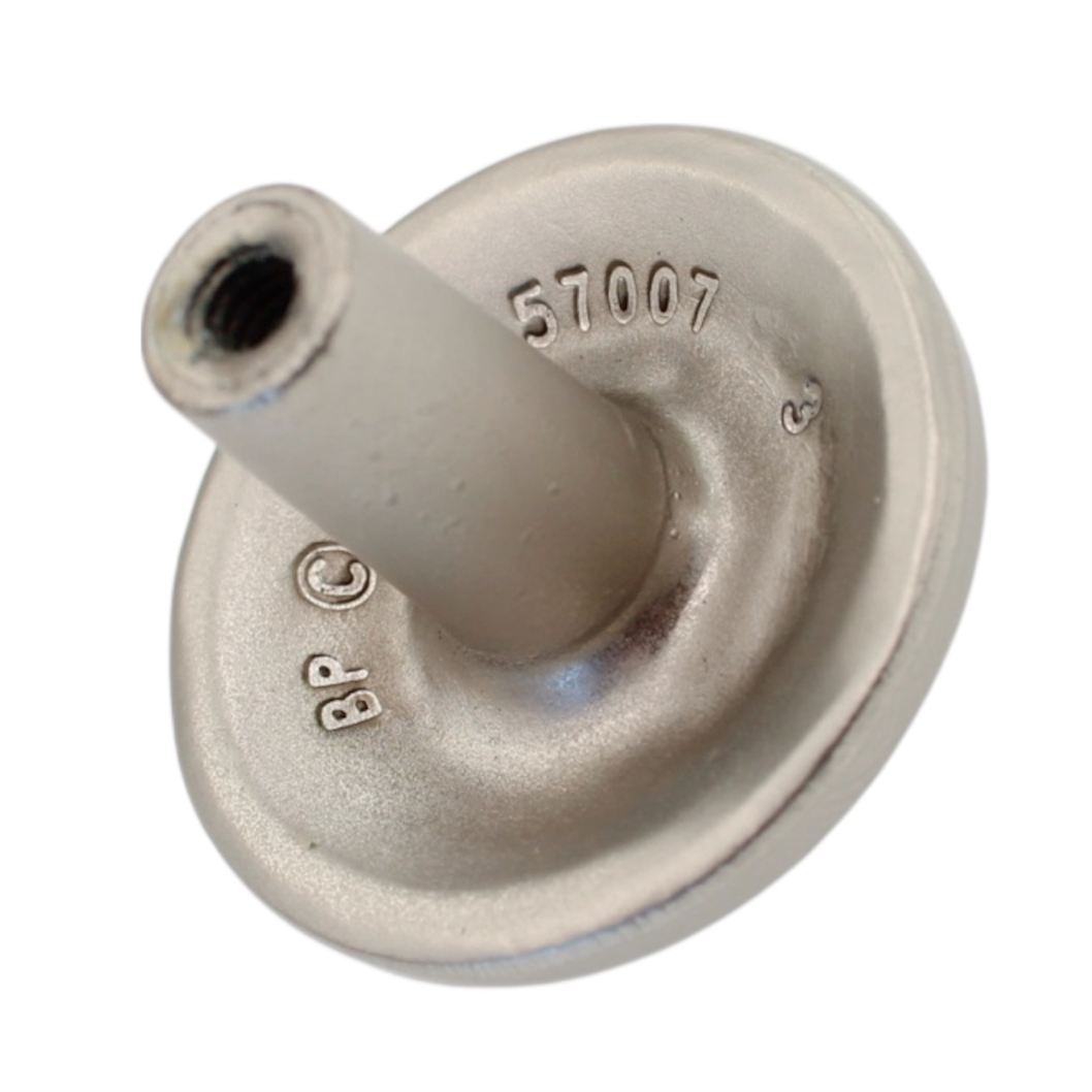 Hickory Hardware Clover Creek 1 1/4" Cabinet Knob Flat Nickel P3562-FN