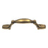 Hickory Hardware Manor House Lancaster Hand Polished Brass Cabinet  3"cc Handle Pull P362-LP