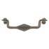 10 Pack Hickory Callis Country P3665-WRB Wrought Brass 5" (128mm)cc Drop Cabinet Bail Pull