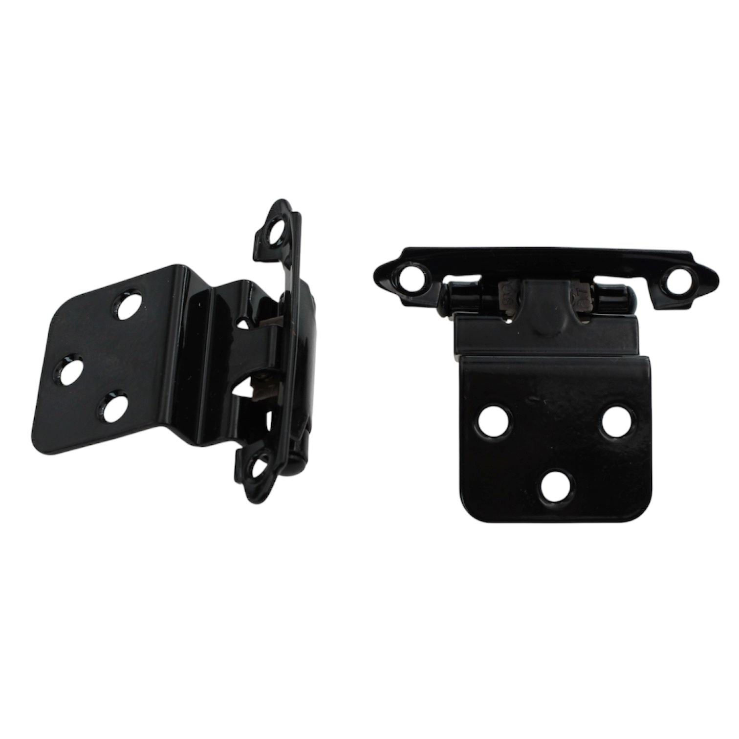 Pair of Belwith 3/8" Inset Hinges Black P50030F-22