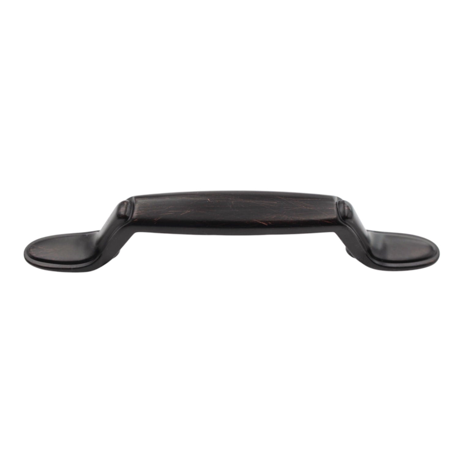 Brainerd Venetian Bronze Arch Decorative 3"cc Footed Handle Pull P50122V-VBR-C