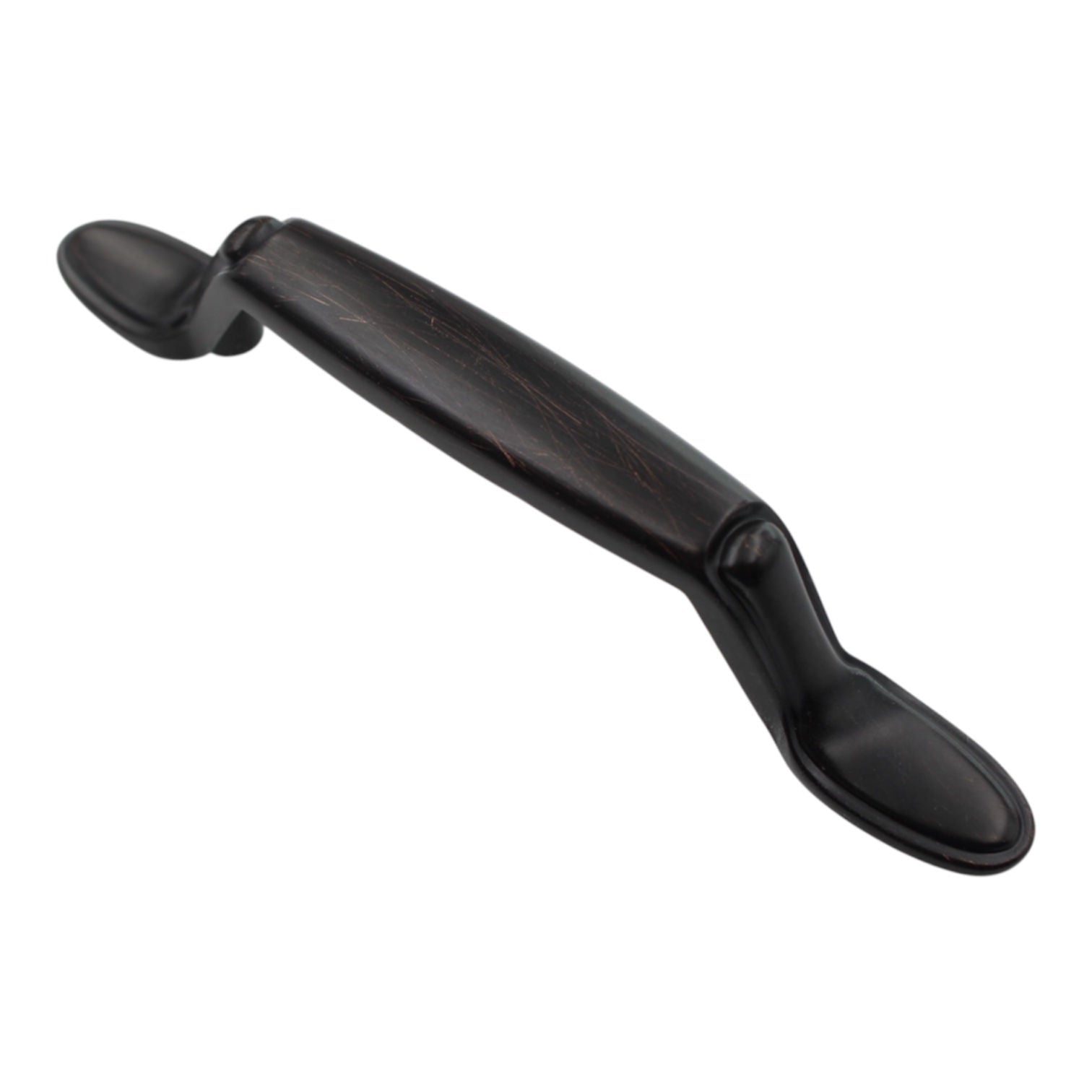 Brainerd Venetian Bronze Arch Decorative 3"cc Footed Handle Pull P50122V-VBR-C