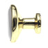 Pack of 25 P50162-PBW-C Polished Brass 1 1/4" Cabinet Knob White Center Liberty