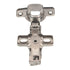 Hickory Nickel Slide-on 100 deg. Half Overlay Concealed Euro Hinge P5110-14