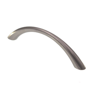 Pride Bow Cabinet Arch Pull 3 3/4" (96mm) Ctr Satin Nickel P7166-SN