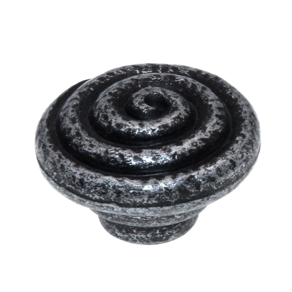 30 Pack Hickory Hardware Manchester Vibra Pewter 1 1/4" Swirl  Cabinet Knob Pulls P7351-VP