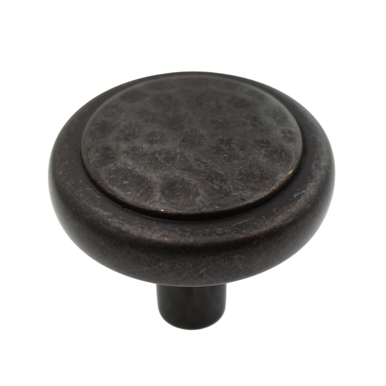 2 Pack Hickory Hardware Arts & Crafts Windover Antique 1 1/4" Cabinet Knob Pulls P7528-WDA