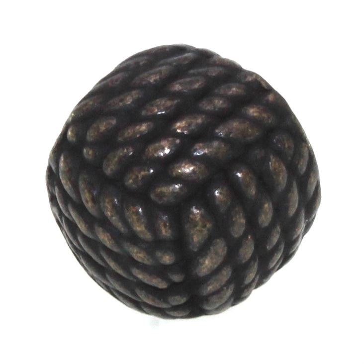 Hickory Hardware West Indies P7532-WDA Windover Antique 1" Nautical Knot Cabinet Knob