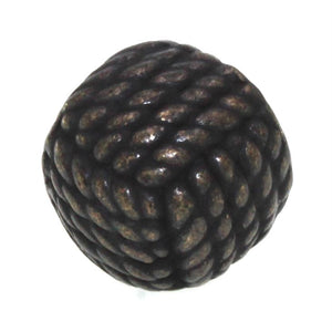 10 Pack Hickory Hardware West Indies Windover Antique 1" Nautical Knot Cabinet Knob P7532-WDA
