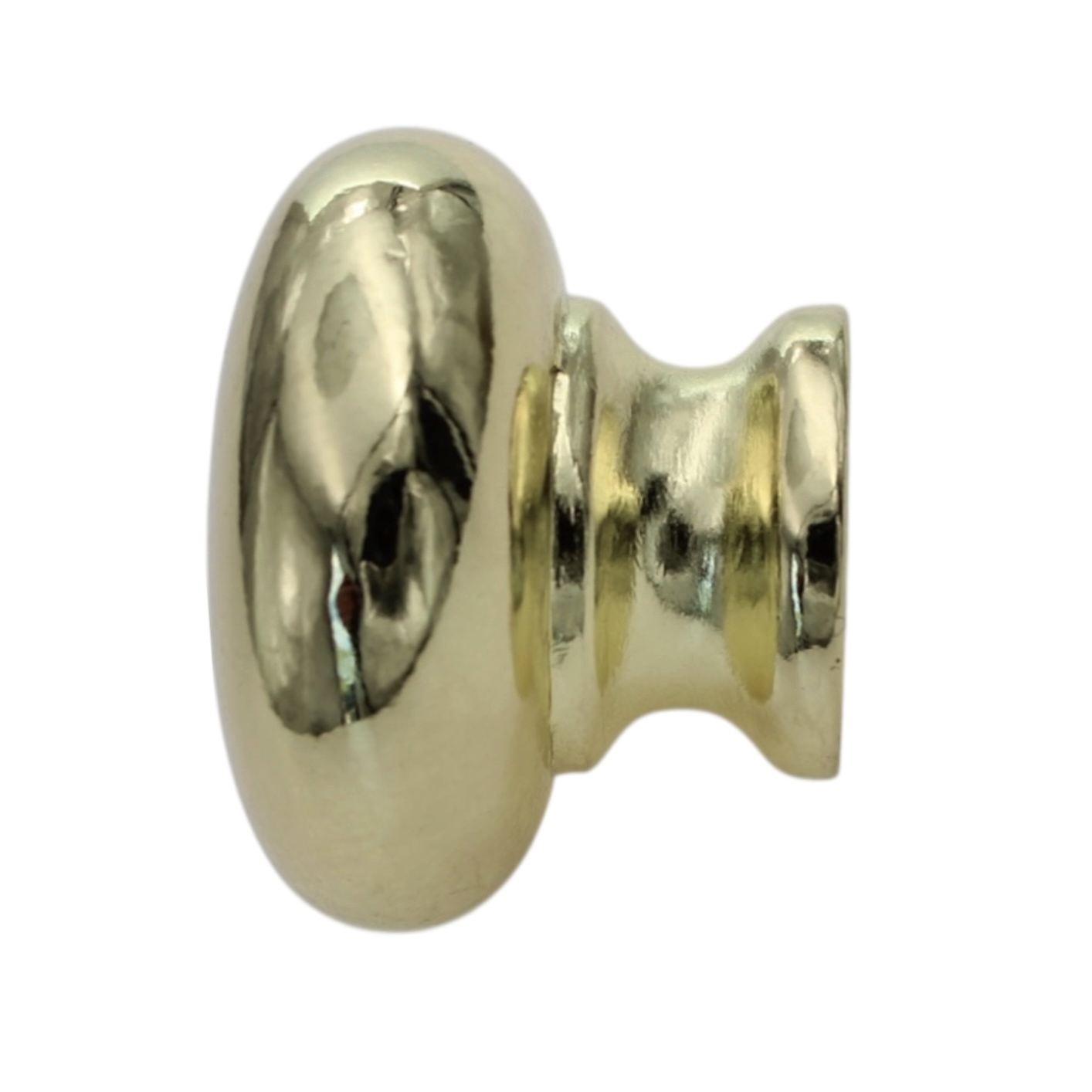 Hickory Hardware Tranquility Polished Brass Round Smooth 1 1/8" Cabinet Knob P770-3