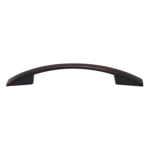 Pride Modern Bow Cabinet Pull 3 3/4" (96mm) Ctr Oil-Rubbed Bronze P82103-10B