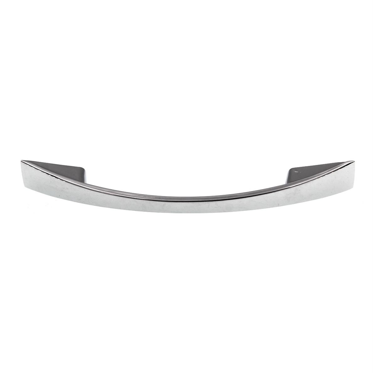 Pride Modern Bow Cabinet Arch Pull 3 3/4" (96mm) Ctr Polished Chrome P82103-PC