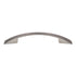 Pride Modern Bow Cabinet Arch Pull 3 3/4" (96mm) Ctr Satin Nickel P82103-SN