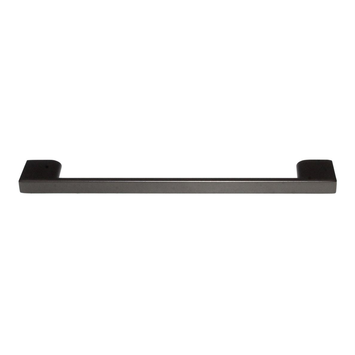 Pride Miami Square Cabinet Bar Pull 6 1/4" (160mm) Ctr Dark Pewter P83572-DP