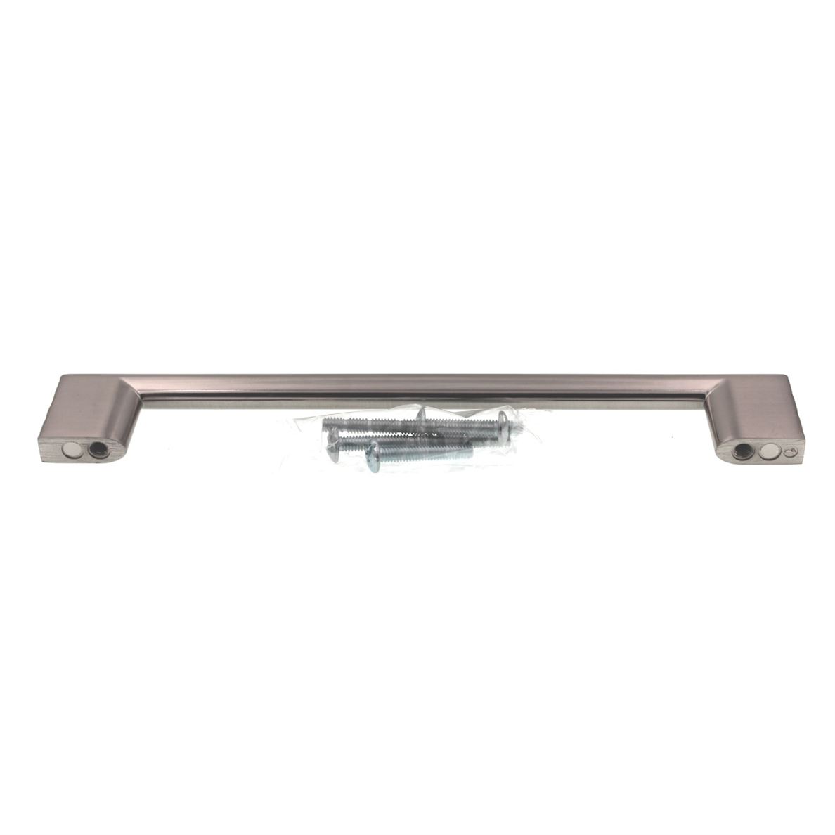 Pride Miami Square Cabinet Bar Pull 6 1/4" (160mm) Ctr Satin Nickel P83572-SN