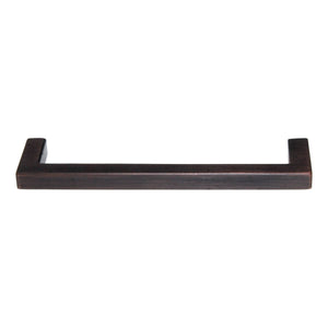 Pride Modern Square Cabinet Bar Pull 5" (128mm) Ctr Oil-Rubbed Bronze P87227-10B