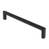 Pride Modern Square Cabinet Bar Pull 7 1/2" (192mm) Ctr Matte Black P87229-BK