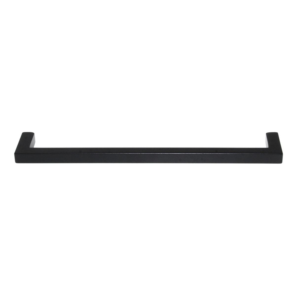 Pride Modern Square Cabinet Bar Pull 7 1/2" (192mm) Ctr Matte Black P87229-BK