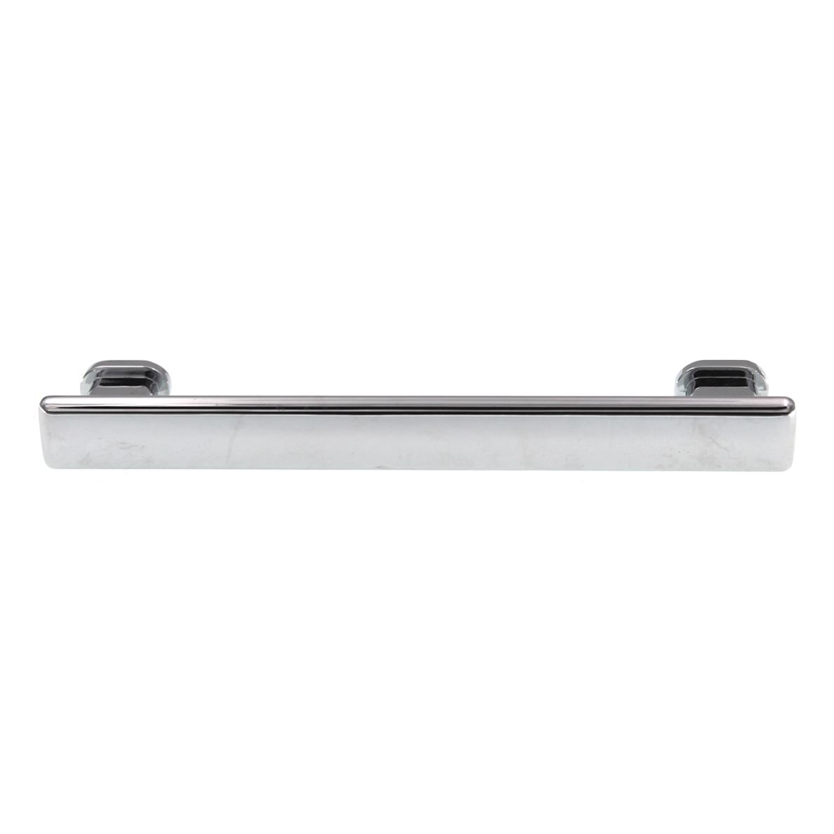 Pride Manhattan Square Cabinet Bar Pull 5" (128mm) Ctr Polished Chrome P92927-PC