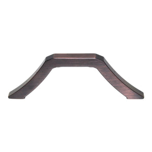 Pride Milan Cabinet Arch Pull 3 3/4" (96mm) Ctr Oil-Rubbed Bronze P94096-10B