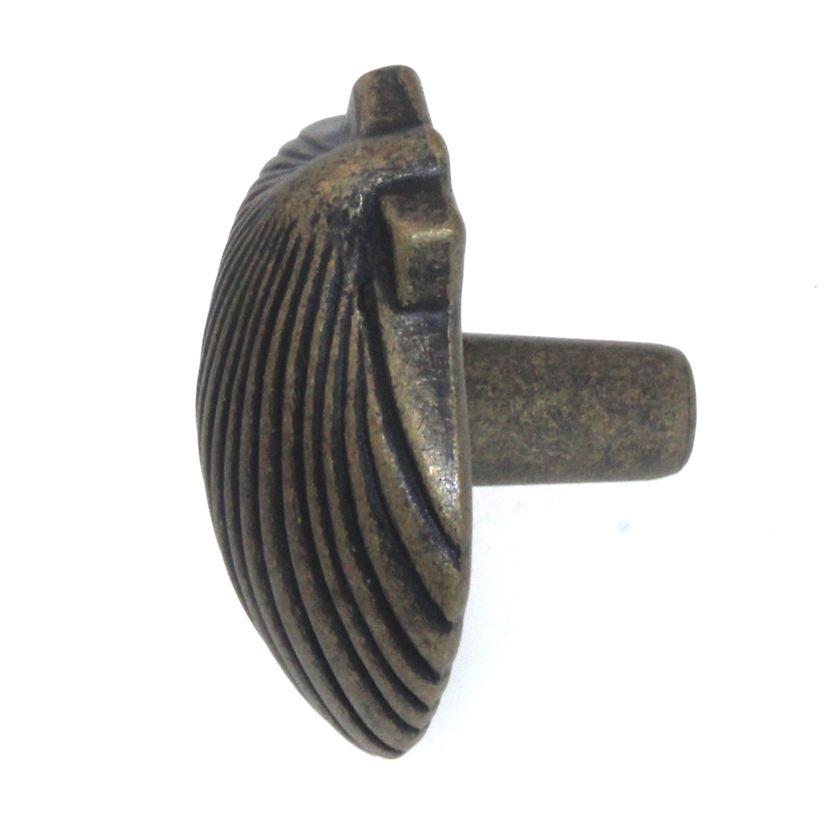 Hickory Hardware South Seas Antique Mist Oval Sea Shell 1 3/8" Cabinet Knob PA0112-AM