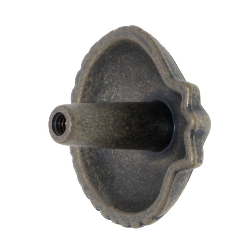 Hickory Hardware South Seas Antique Mist Oval Sea Shell 1 3/8" Cabinet Knob PA0112-AM
