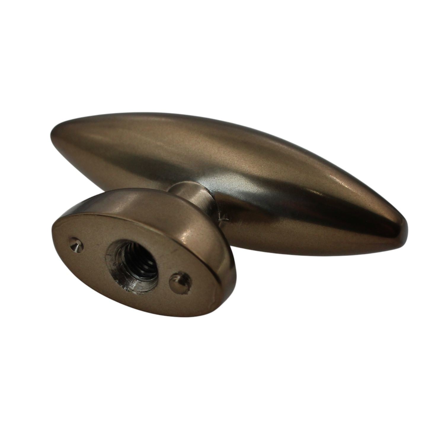 Hickory Hardware Metropolis Venetian Bronze Oval Smooth 1 1/2" Cabinet Knob PA0211-VBZ