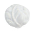 Hickory Hardware English Cozy - Pomo redondo para gabinete de porcelana, color blanco, 1 3/8 pulgadas, PA0316-W
