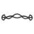 10 Pack Hickory Bourbon Street Vibra Pewter 3 3/4"cc Cabinet Handles PA0521-VP