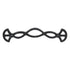 10 Pack Hickory Bourbon Street Vibra Pewter 3 3/4"cc Cabinet Handles PA0521-VP