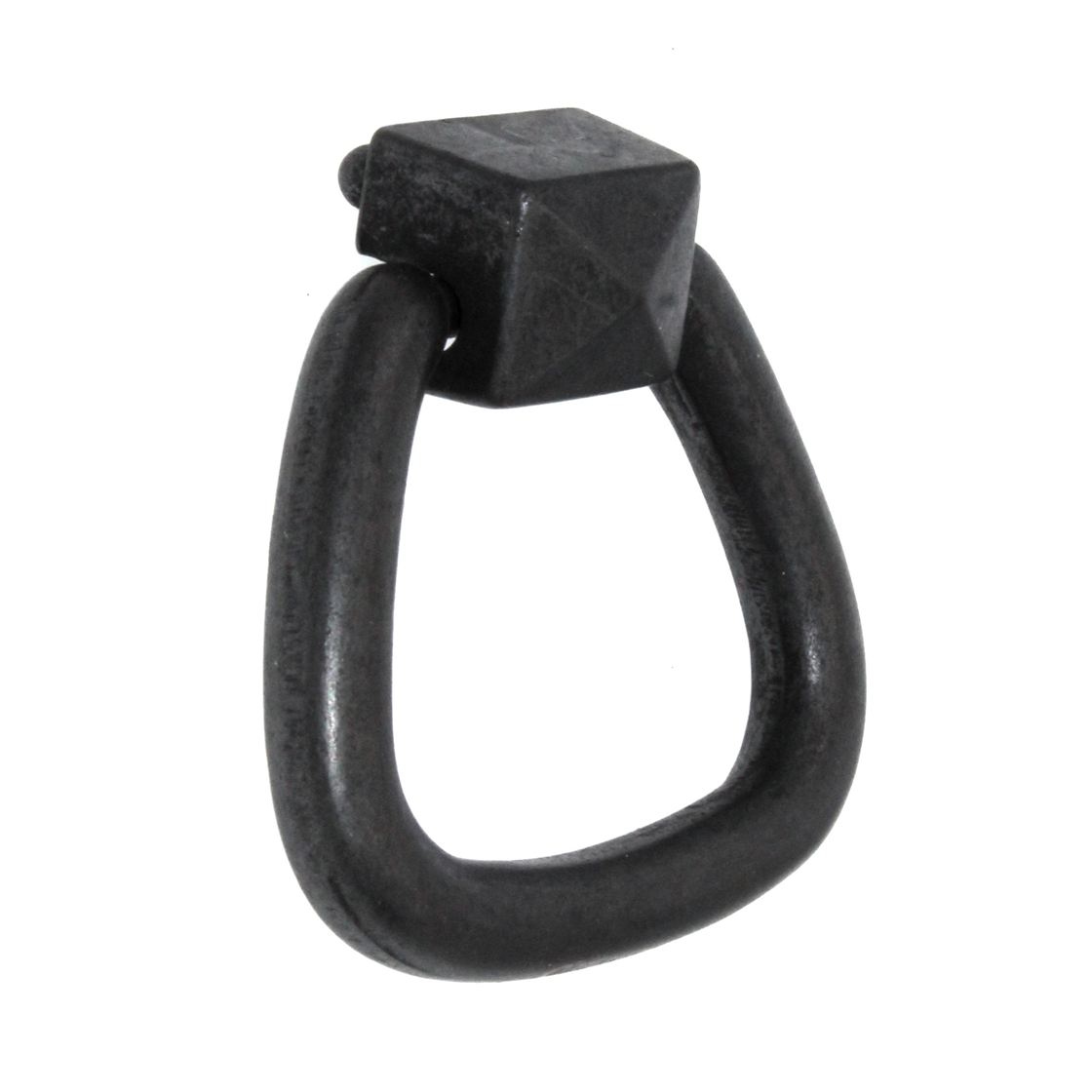 Hickory Hardware Old Mission Black Mist Antique 2" (51mm)cc Furniture Ring Pull PA0713-BMA