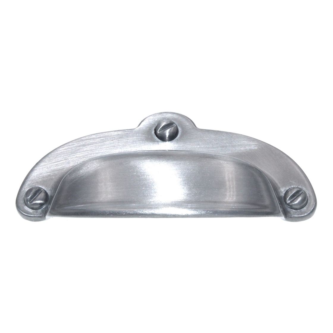 Hickory Hardware Country Kitchen Chromolux 3"cc Drawer Cup Pull PA1024-CLX
