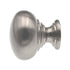 Hickory Hardware Satin Nickel 1" Smooth Mushroom Cabinet Knob Pull PA1217-SN