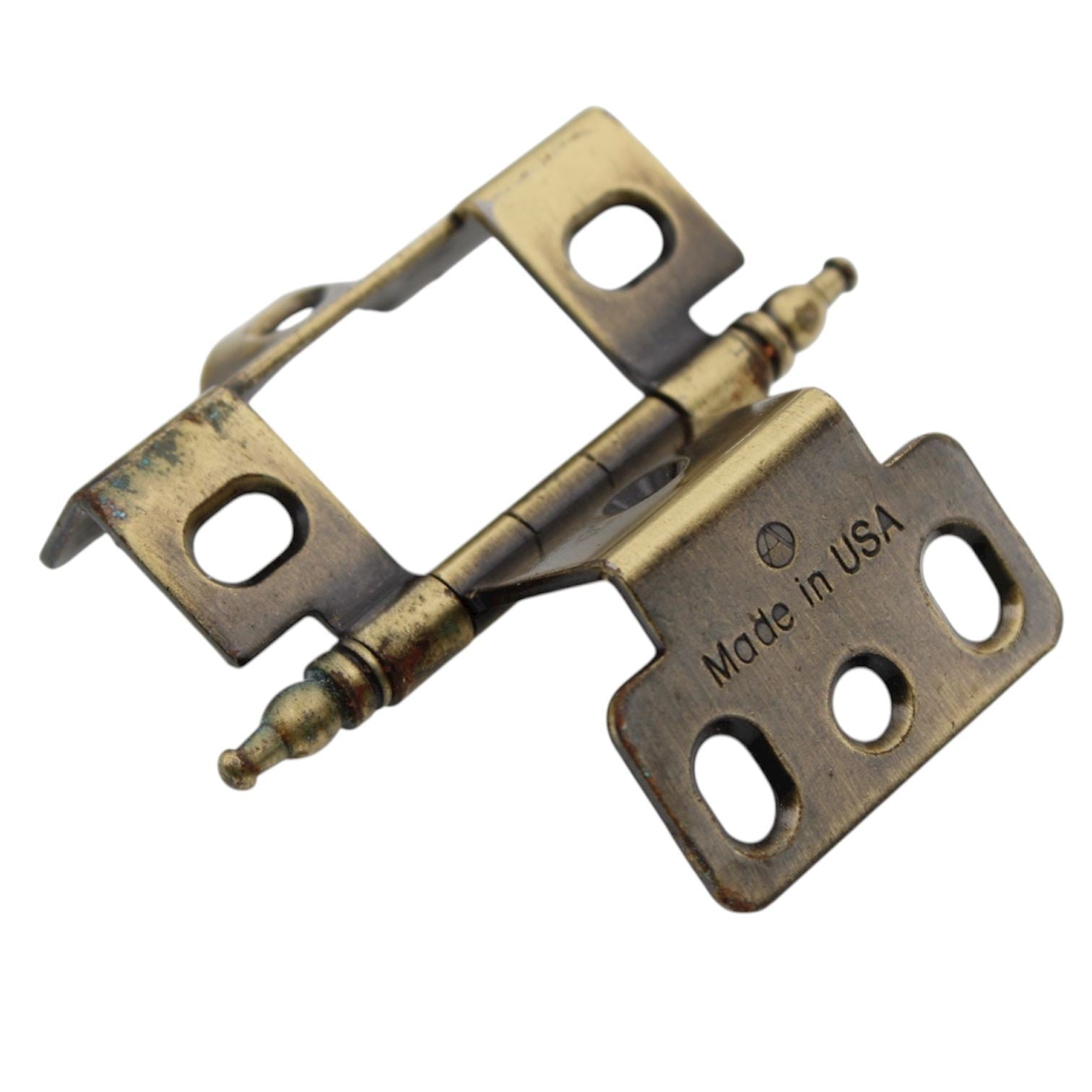 Amerock Antique English Inset Hinge 3/4" Frame Door Minaret Tip PK3175SM-AE