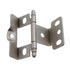 Amerock Champagne Full Inset Hinge 3/4" Door Full Wrap Ball Tip PK3175TB-CP