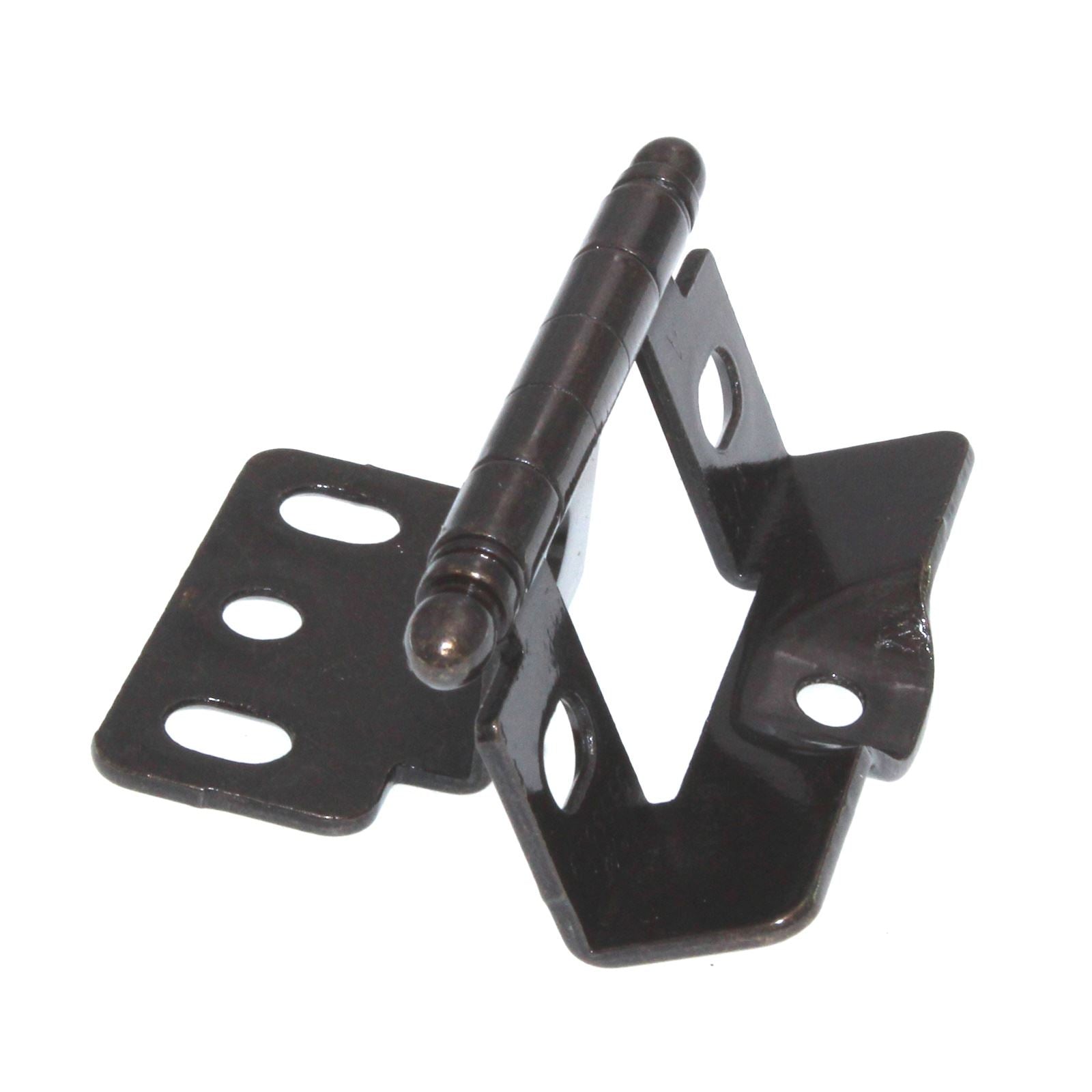 Amerock 3/4" Full Inset Wrap Hinge Dark Antique English Ball Tip PK3175TBDAE