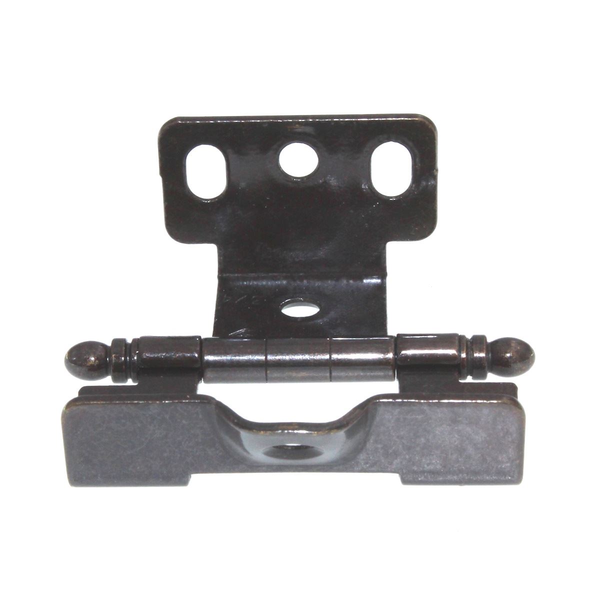Amerock 3/4" Full Inset Wrap Hinge Dark Antique English Ball Tip PK3175TBDAE