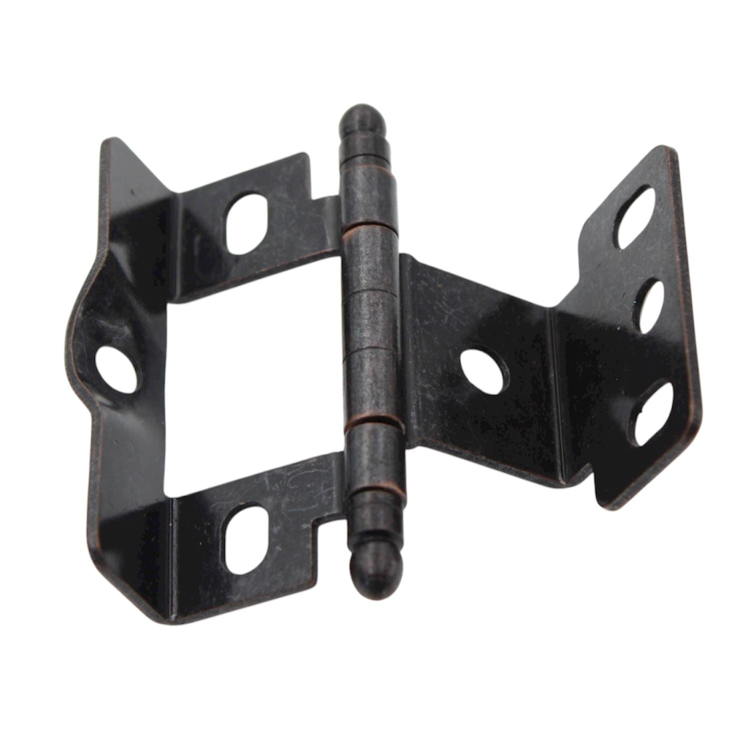 Amerock Oil-Rubbed Bronze Full Inset Hinge 3/4" Full Wrap Ball Tip PK3175TB-ORB