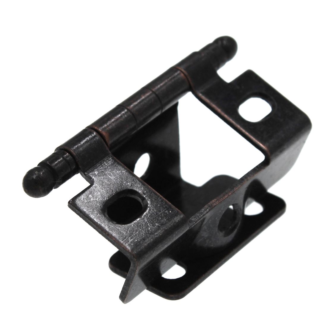 Amerock Oil-Rubbed Bronze Full Inset Hinge 3/4" Full Wrap Ball Tip PK3175TB-ORB