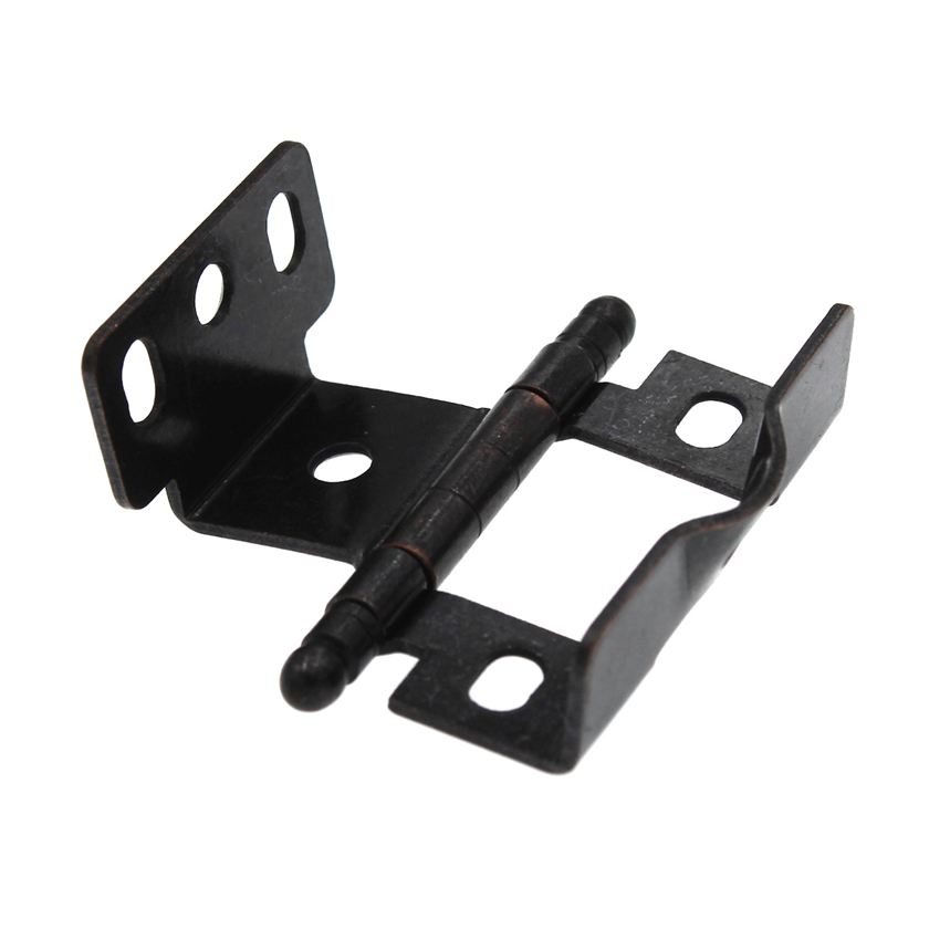 Amerock Oil-Rubbed Bronze Full Inset Hinge 3/4" Full Wrap Ball Tip PK3175TB-ORB