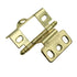 Amerock Polished Brass Full Inset Hinge 3/4" Full Wrap Ball Tip PK3175TB-PB
