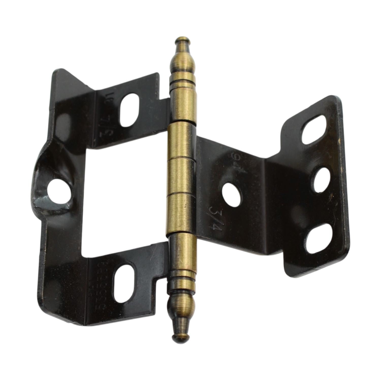 Amerock Antique English Full Inset Hinge 3/4" Full Wrap Minaret Tip PK3175TM-AE